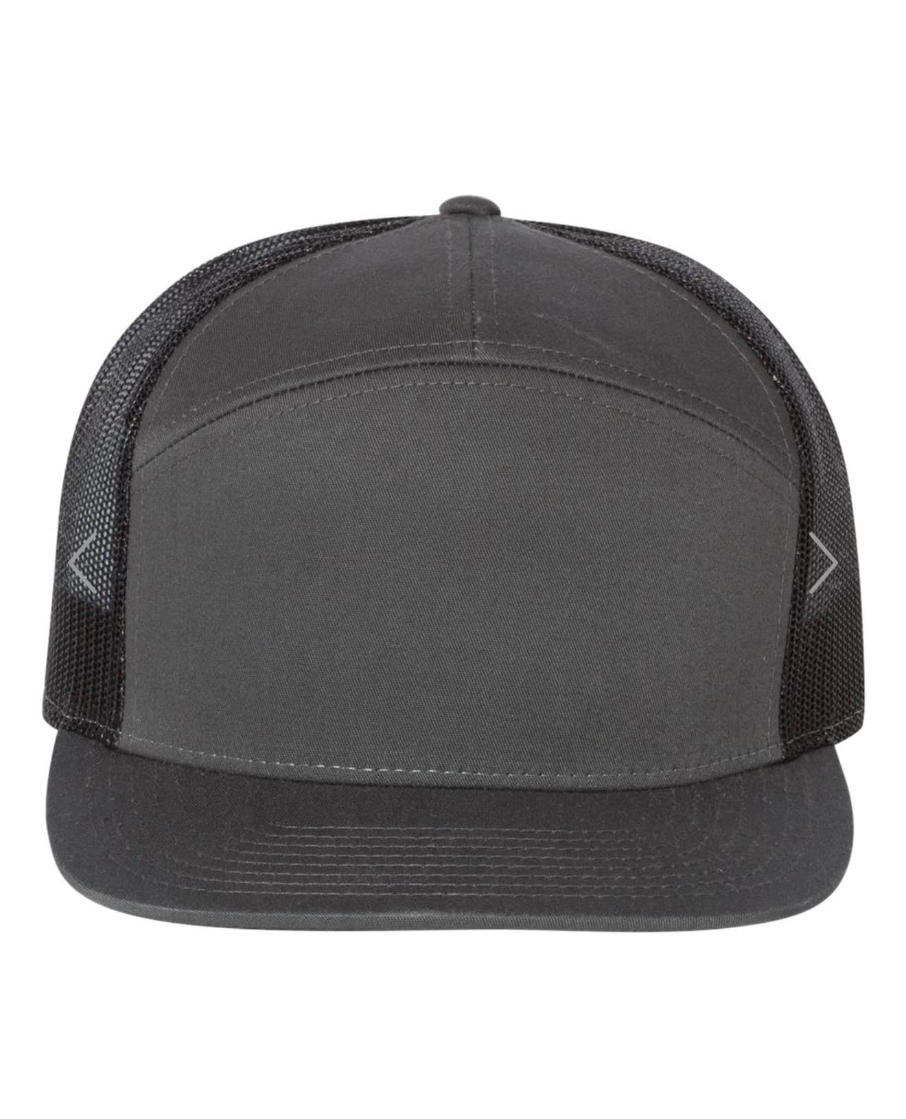 Charcoal / Black blank hat