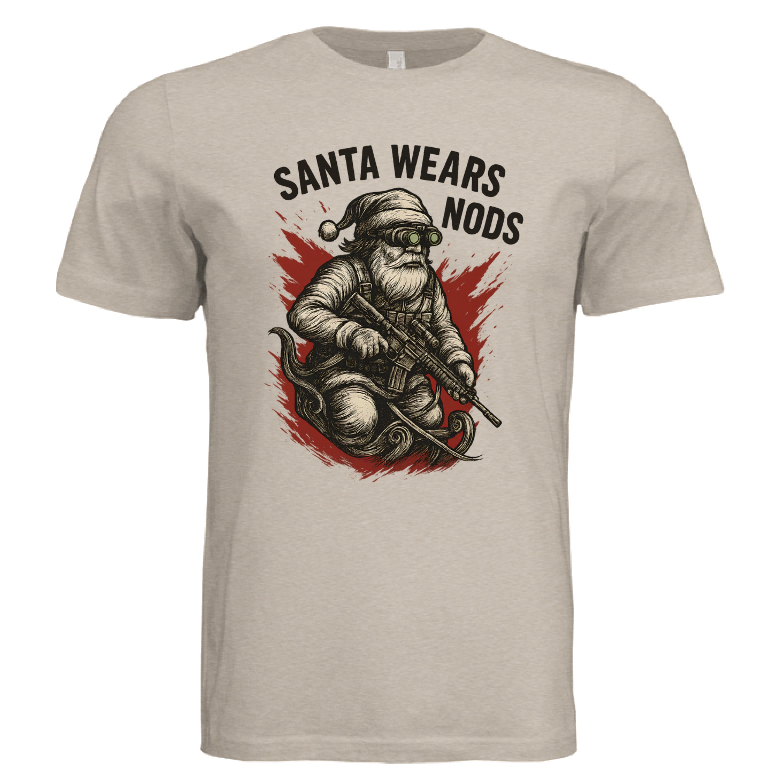 Tan Triblend - FRONT