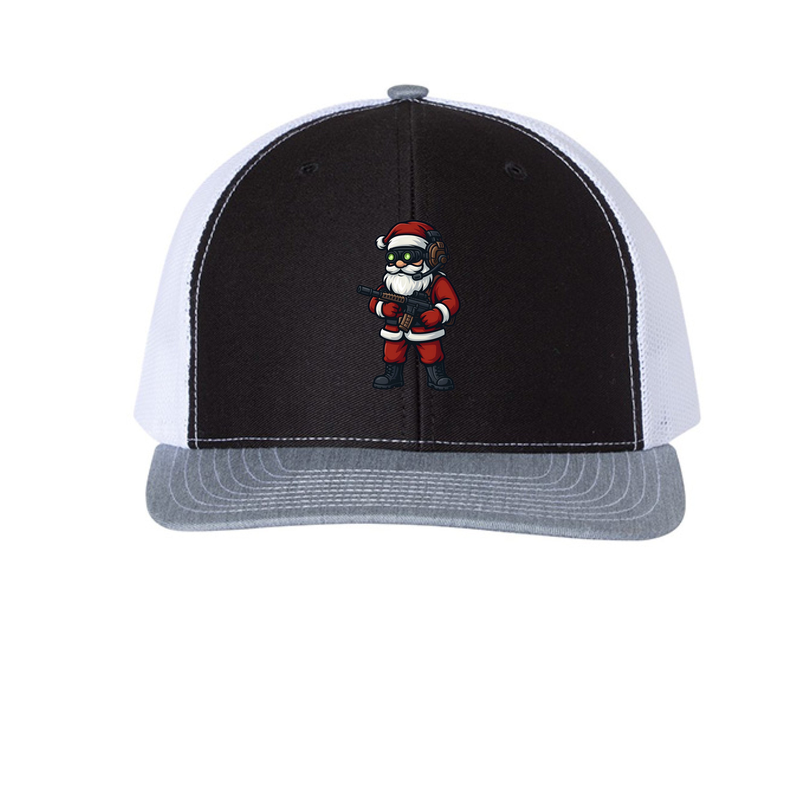 Black/ White/ Heather Grey - FRONT