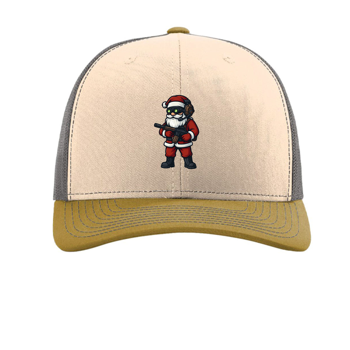 Mink Beige/ Charcoal/ Amber Gold - FRONT