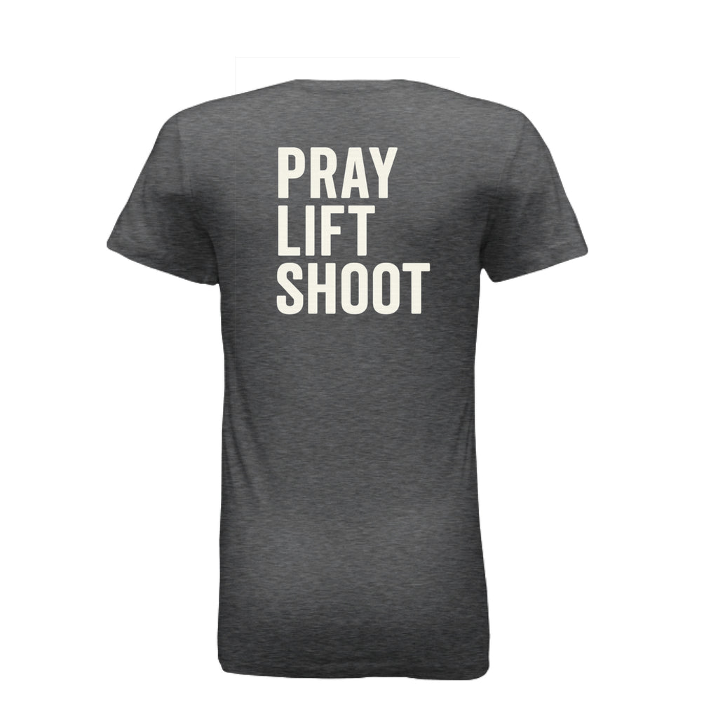 DRK GREY HEATHER - BACK