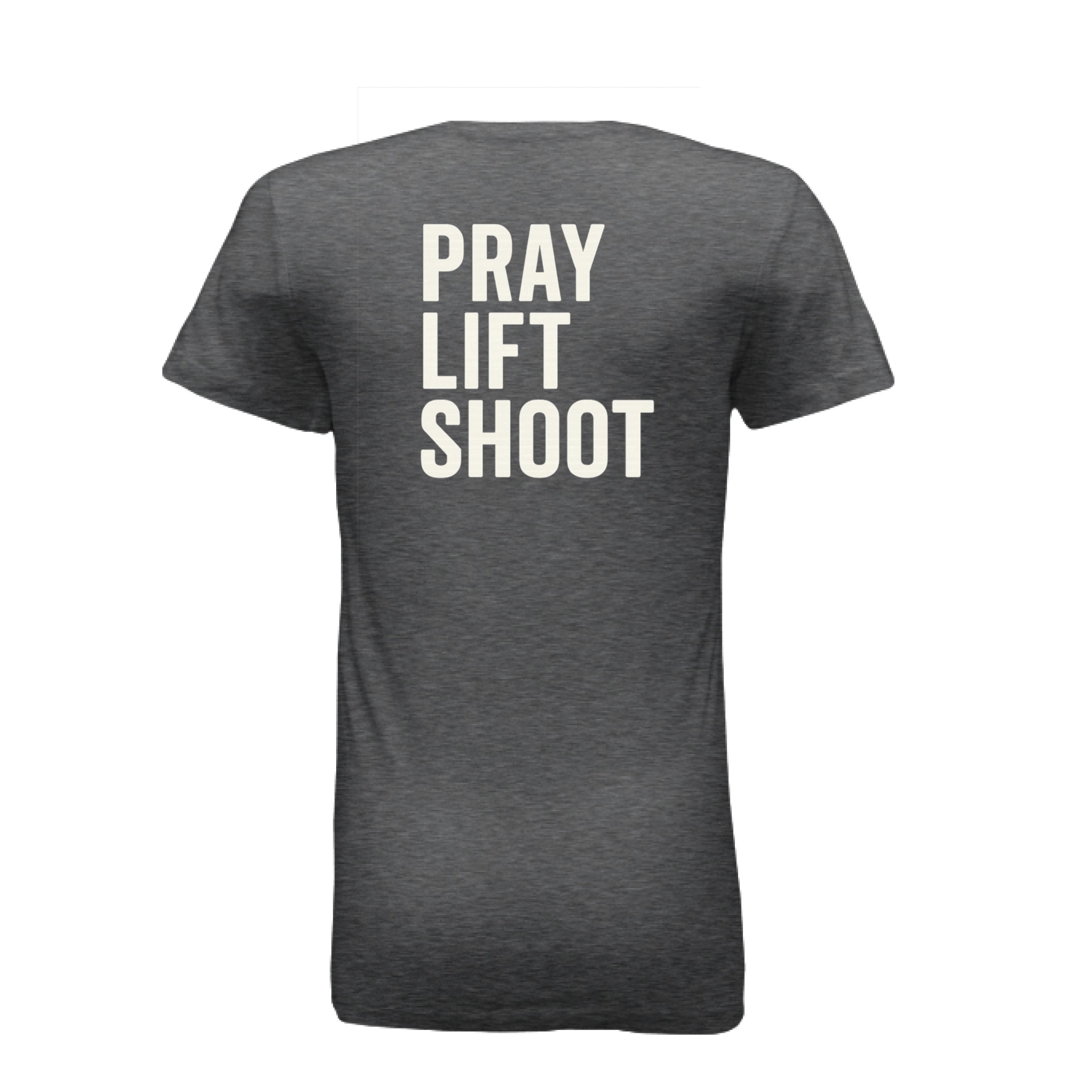 DRK GREY HEATHER - BACK