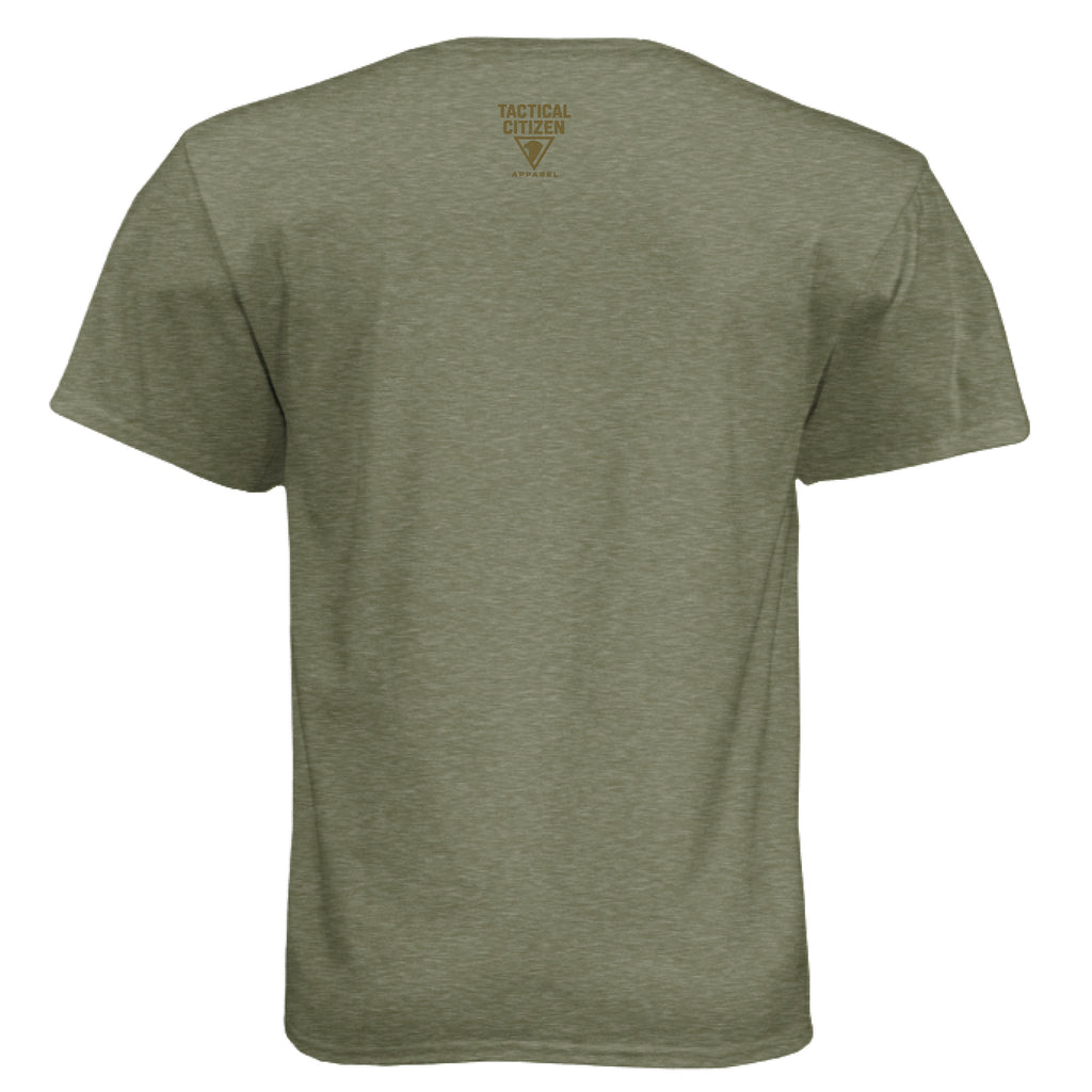 MILITARY GREEN - BACK
