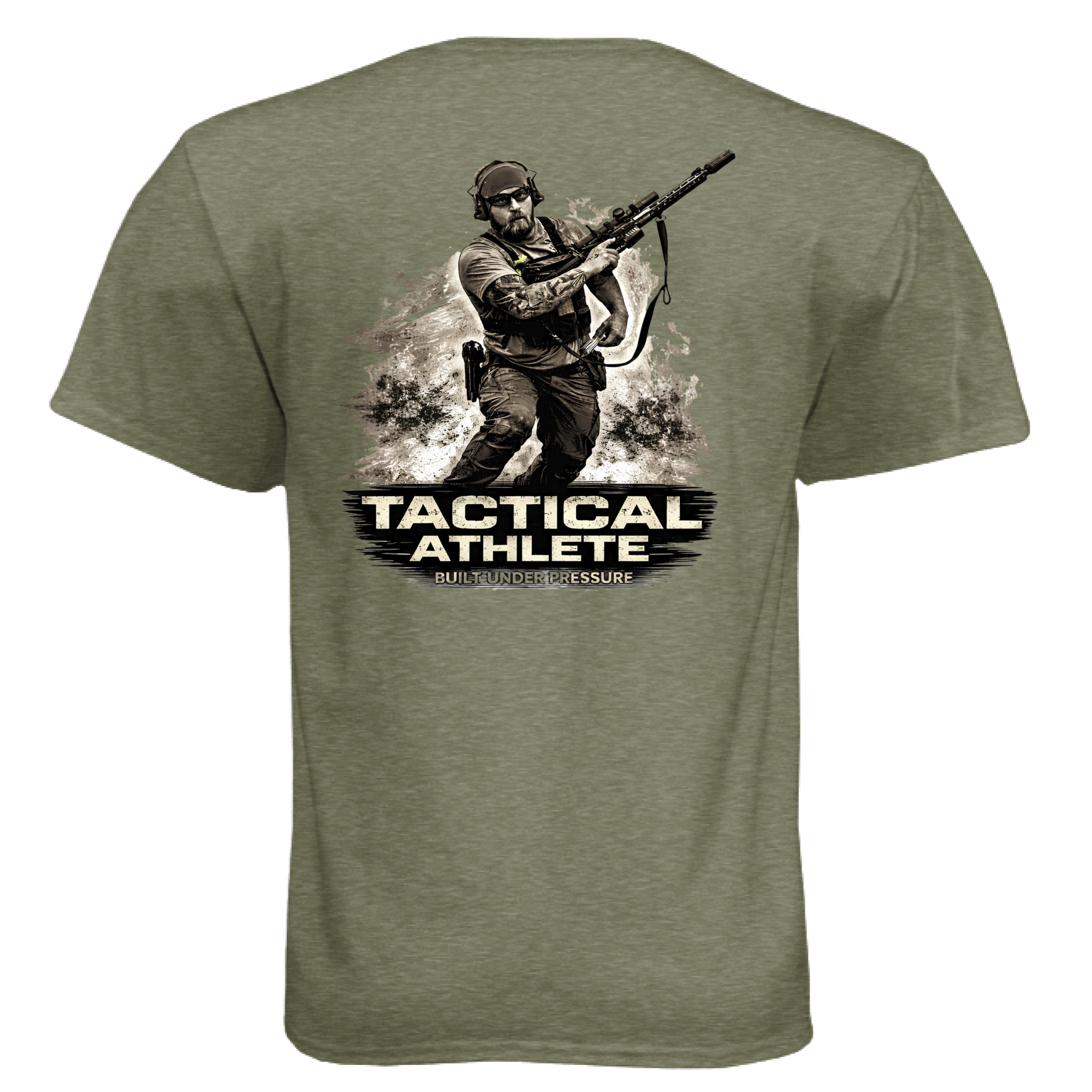 MILITARY GREEN - BACK